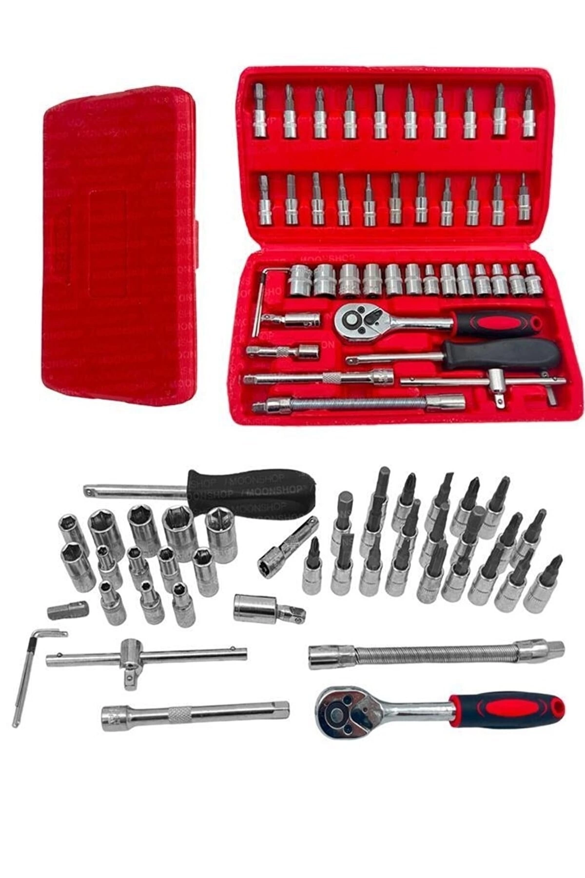 Cr-v Max 1/4 Cırcırlı 46 Parça Lokma Anahtar Takımı Bits Uç Seti Tam Set Germany ( Lisinya ) Cr-v Max 1/4 Cırcırlı 46 Parça Lokma Anahtar Takımı Bits Uç Seti Tam Set Germany ( Lisinya )
