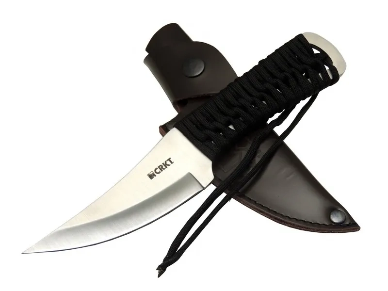 Crkt Scrub Fixed 2712 Wy Kamp / Outdoor Bıçak 22,5cm - İpli Sap, Deri Kılıflı ( Lisinya ) Crkt Scrub Fixed 2712 Wy Kamp / Outdoor Bıçak 22,5cm - İpli Sap, Deri Kılıflı ( Lisinya )