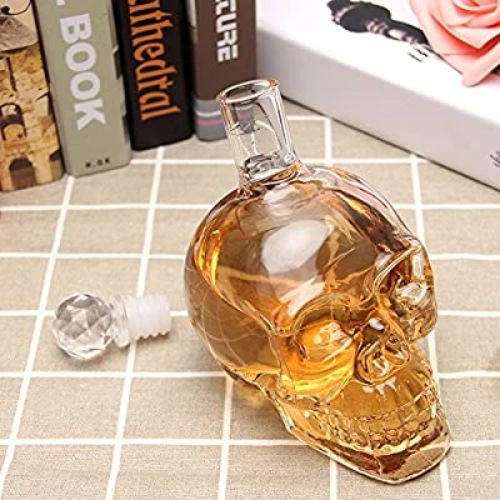 Crystal Head Kuru Kafa Cam Şişe 350 Ml ( Lisinya ) Crystal Head Kuru Kafa Cam Şişe 350 Ml ( Lisinya )