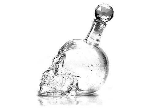 Crystal Head Kuru Kafa Cam Şişe 350 Ml ( Lisinya ) Crystal Head Kuru Kafa Cam Şişe 350 Ml ( Lisinya )