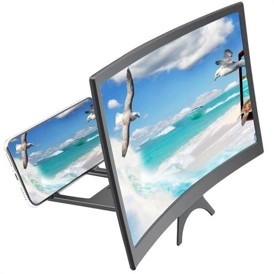 Curved Model Katlanabilir 3d Ekran Büyütücü Amplifikatör Projektör Standı Tüm Akıllı Telefon ( Lisinya ) Curved Model Katlanabilir 3d Ekran Büyütücü Amplifikatör Projektör Standı Tüm Akıllı Telefon ( Lisinya )