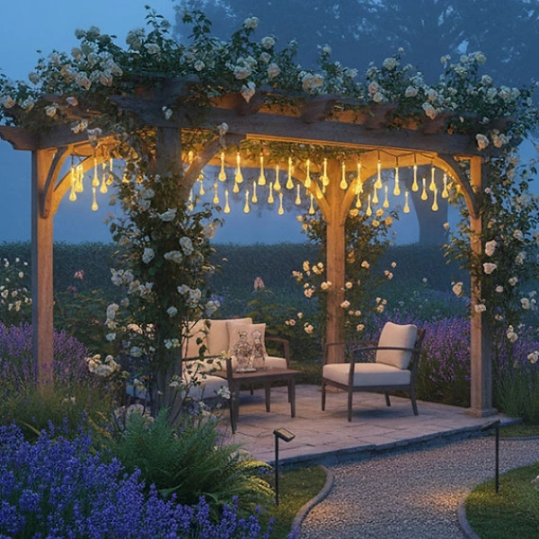 Damla Tasarımlı Solar Dış Mekan Aydınlatma ( Lisinya ) Damla Tasarımlı Solar Dış Mekan Aydınlatma ( Lisinya )