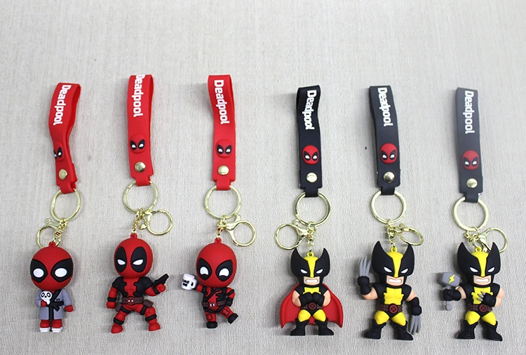Deadpool Wolverine Silikon Anahtarlık ( Lisinya ) Deadpool Wolverine Silikon Anahtarlık ( Lisinya )