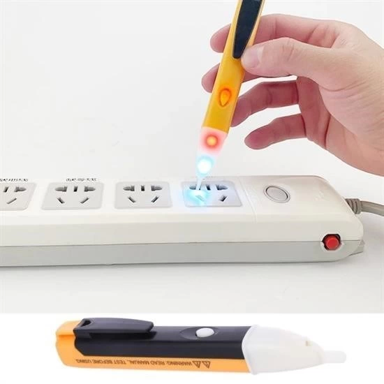 Dedektörlü Temassız Işıklı Kablo Voltaj Test Elektrik Kaçak Dijital Kontrol Kalemi Cihazı ( Lisinya ) Dedektörlü Temassız Işıklı Kablo Voltaj Test Elektrik Kaçak Dijital Kontrol Kalemi Cihazı ( Lisinya )