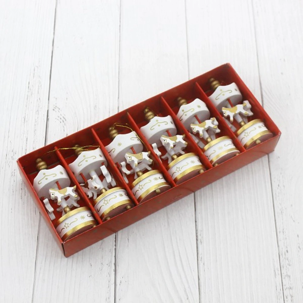 Dekoratif 6'lı Beyaz Mini Atlı Karınca ( Lisinya ) Dekoratif 6'lı Beyaz Mini Atlı Karınca ( Lisinya )