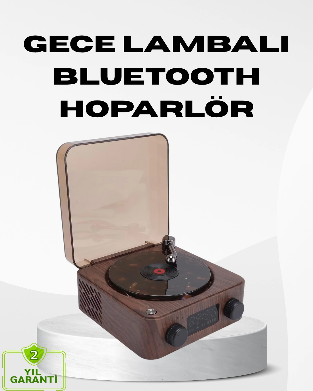 Dekoratif Gece Işığı Bluetooth Hoparlör Dijital Saat Çok Yönlü Sesli Aydınlatma ( Lisinya ) Dekoratif Gece Işığı Bluetooth Hoparlör Dijital Saat Çok Yönlü Sesli Aydınlatma ( Lisinya )