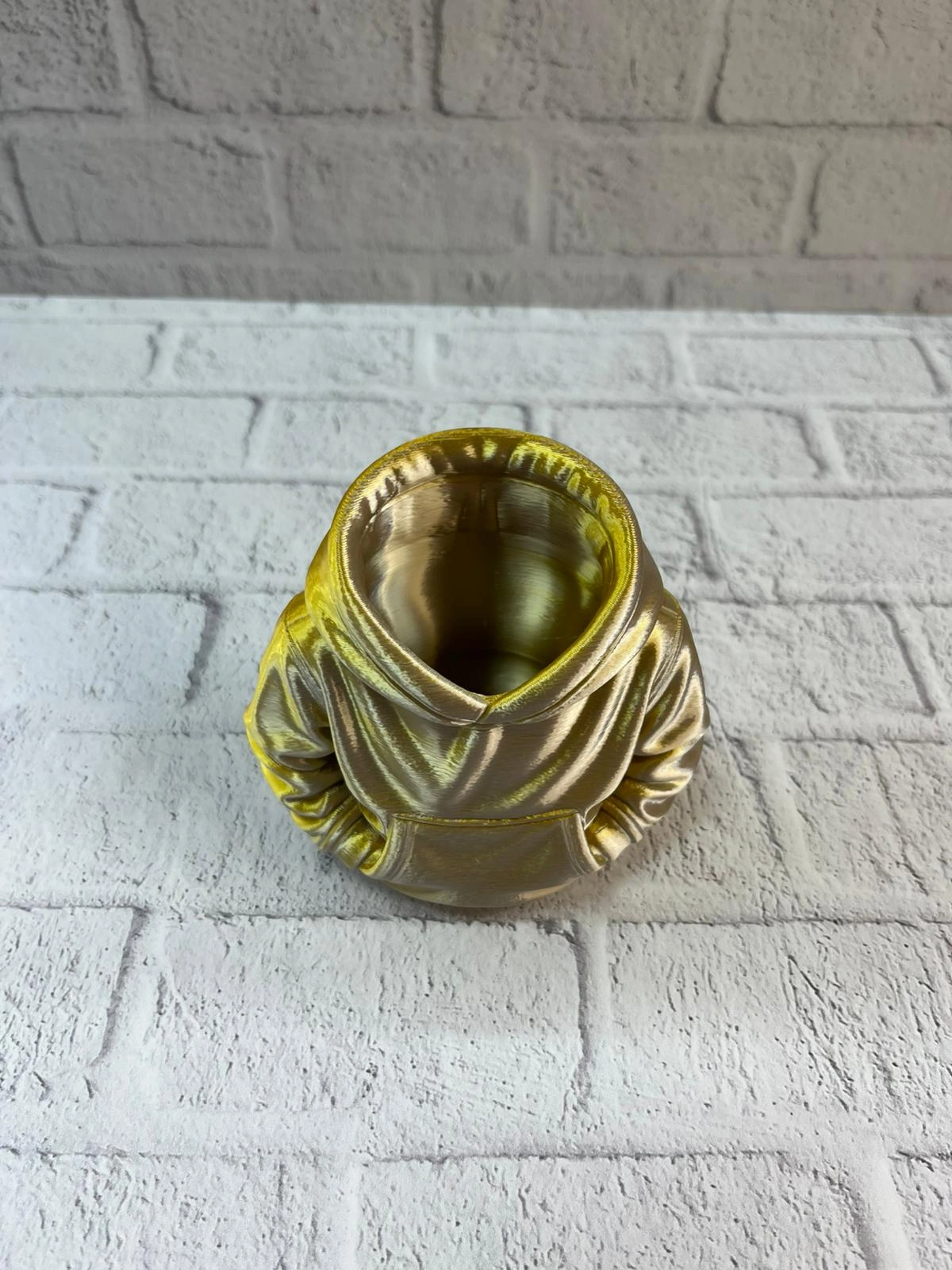 Dekoratif Gold Hoodie Kalemlik 10x10 Cm ( Lisinya )