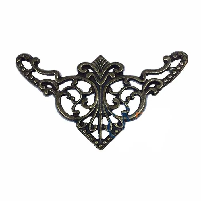 Dekoratif Köşe Süsü, Köşelik - Büyük, 31x55mm, Antik, 1 Adet ( Lisinya ) Dekoratif Köşe Süsü, Köşelik - Büyük, 31x55mm, Antik, 1 Adet ( Lisinya )