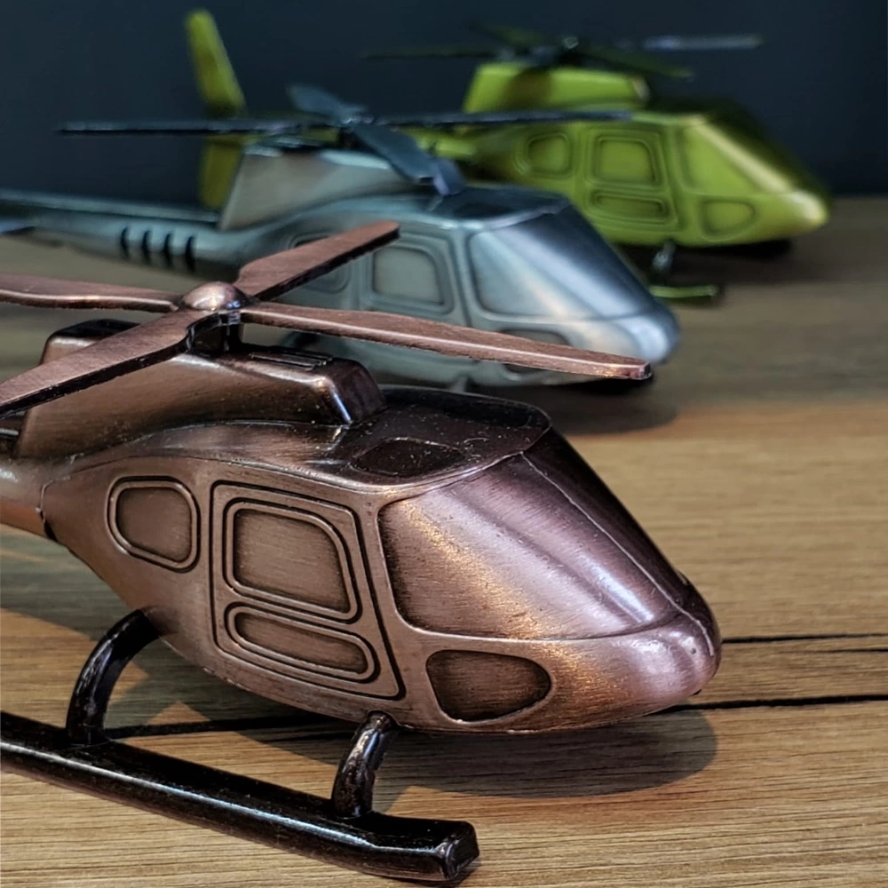 Dekoratif Metal Helikopter ( Lisinya ) Dekoratif Metal Helikopter ( Lisinya )