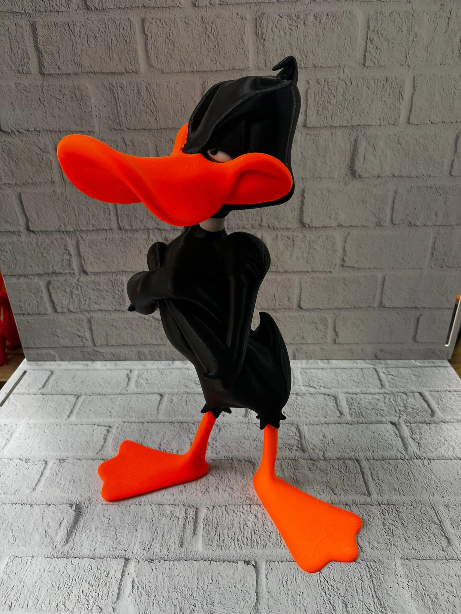 Dekoratif Ördek Karakter Biblo Hediyelik Obje Ev Ofis Süs Eşyası ( Lisinya )