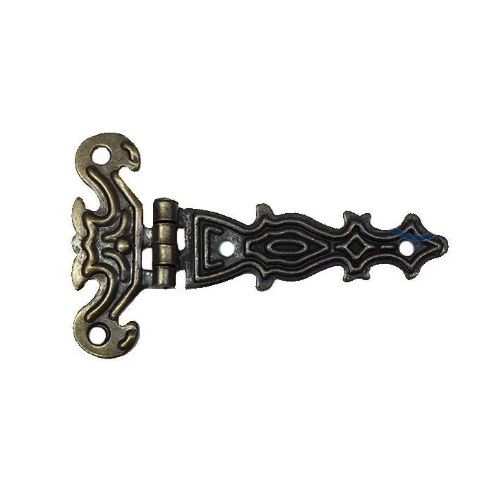 Dekoratif, Sac Tek Kuyruklu Menteşe - 40x68 Mm, Küçük, Antik, 1 Adet ( Lisinya ) Dekoratif, Sac Tek Kuyruklu Menteşe - 40x68 Mm, Küçük, Antik, 1 Adet ( Lisinya )