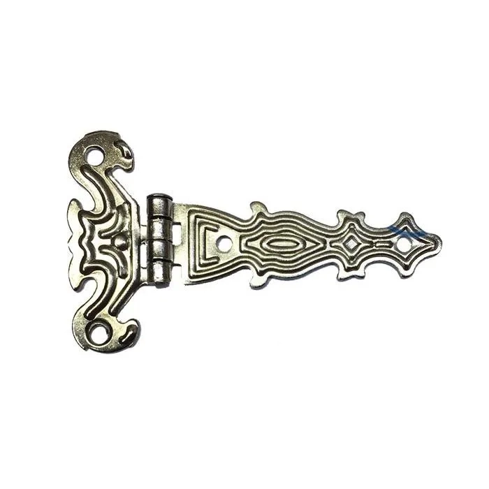 Dekoratif, Sac Tek Kuyruklu Menteşe - 40x68 Mm, Küçük, Nikel, 100 Adet ( Lisinya ) Dekoratif, Sac Tek Kuyruklu Menteşe - 40x68 Mm, Küçük, Nikel, 100 Adet ( Lisinya )