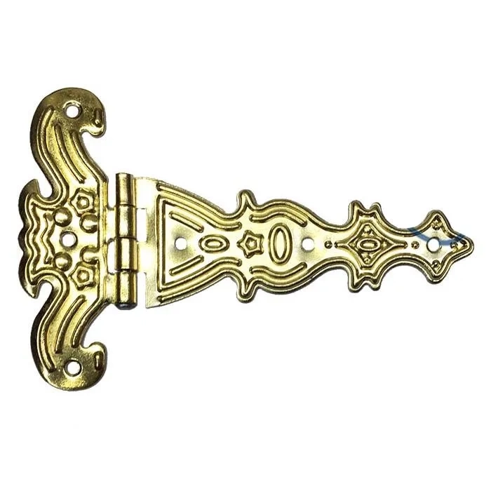 Dekoratif, Sac Tek Kuyruklu Menteşe - 69x102 Mm, Büyük, Sarı, 100 Adet ( Lisinya ) Dekoratif, Sac Tek Kuyruklu Menteşe - 69x102 Mm, Büyük, Sarı, 100 Adet ( Lisinya )