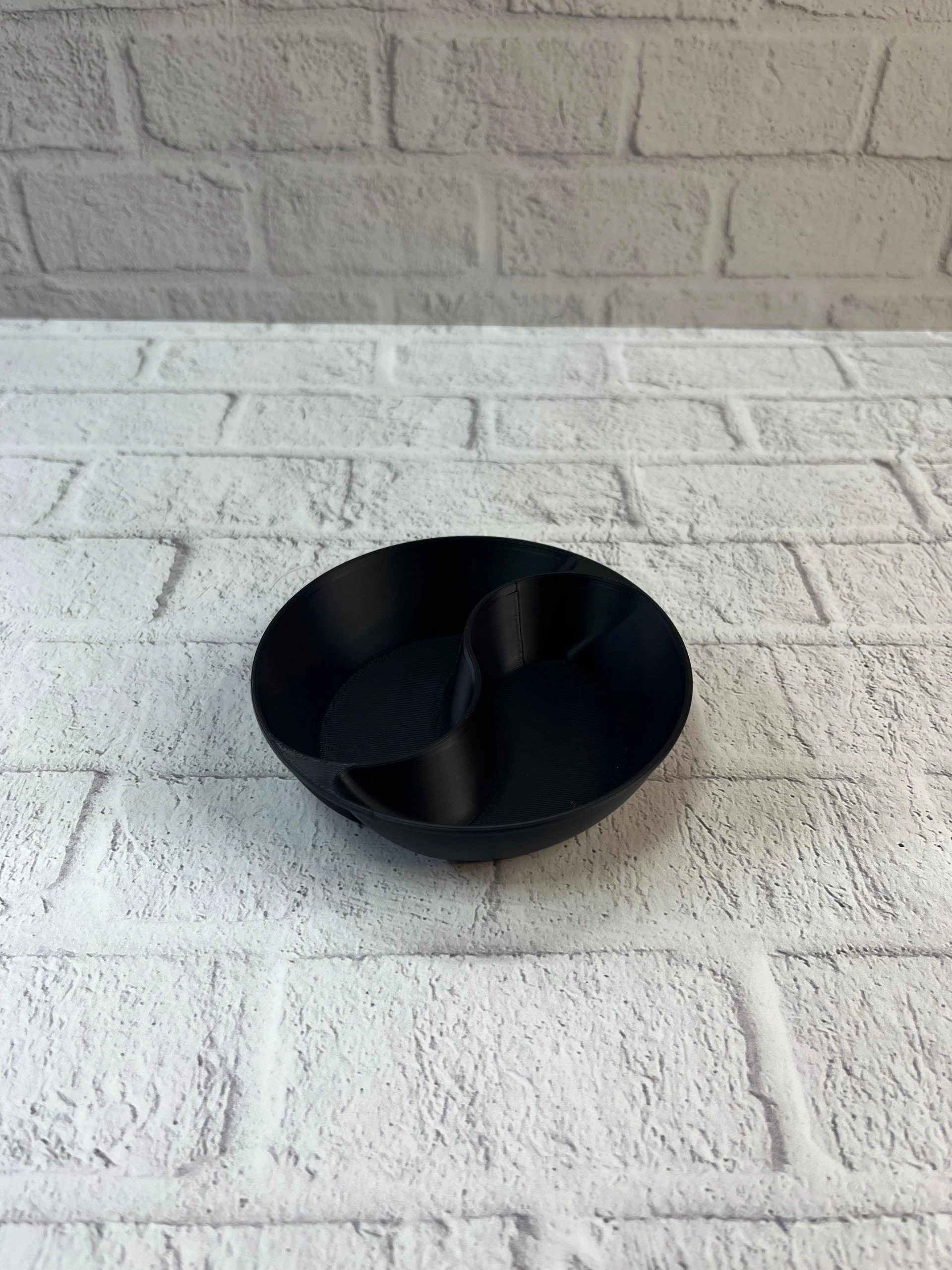 Dekoratif Siyah Çerezlik Kase 4’lü Set 3x12 Cm ( Lisinya )