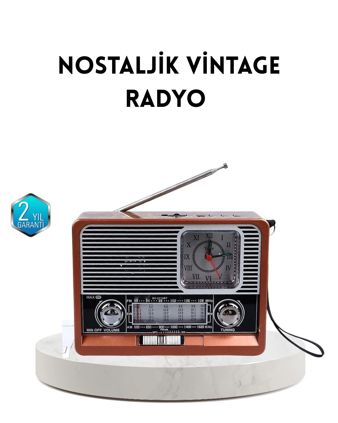 Dekoratif Vintage Radyo – Klasik Görünüm, Modern Fonksiyon Ve Uzun Ömürlü Kullanım ( Lisinya ) Dekoratif Vintage Radyo – Klasik Görünüm, Modern Fonksiyon Ve Uzun Ömürlü Kullanım ( Lisinya )