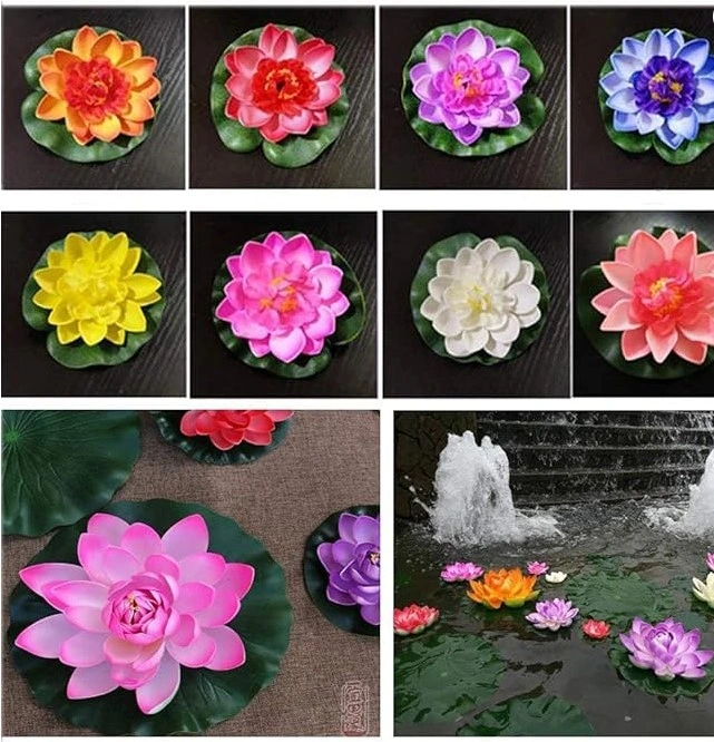 Dekoratif Yapay Lotus Çiçeği ( Lisinya ) Dekoratif Yapay Lotus Çiçeği ( Lisinya )