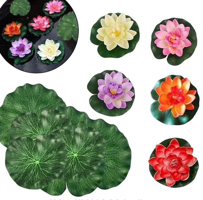 Dekoratif Yapay Lotus Çiçeği ( Lisinya ) Dekoratif Yapay Lotus Çiçeği ( Lisinya )