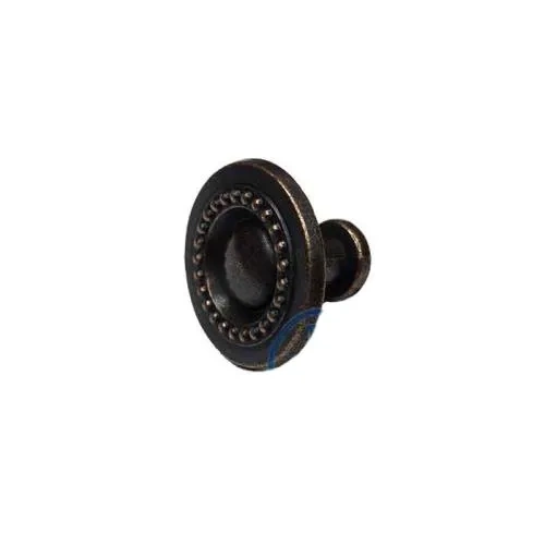 Dekoratif Zamak Düğme - 23x23mm, Eskitme, 1 Adet ( Lisinya )
