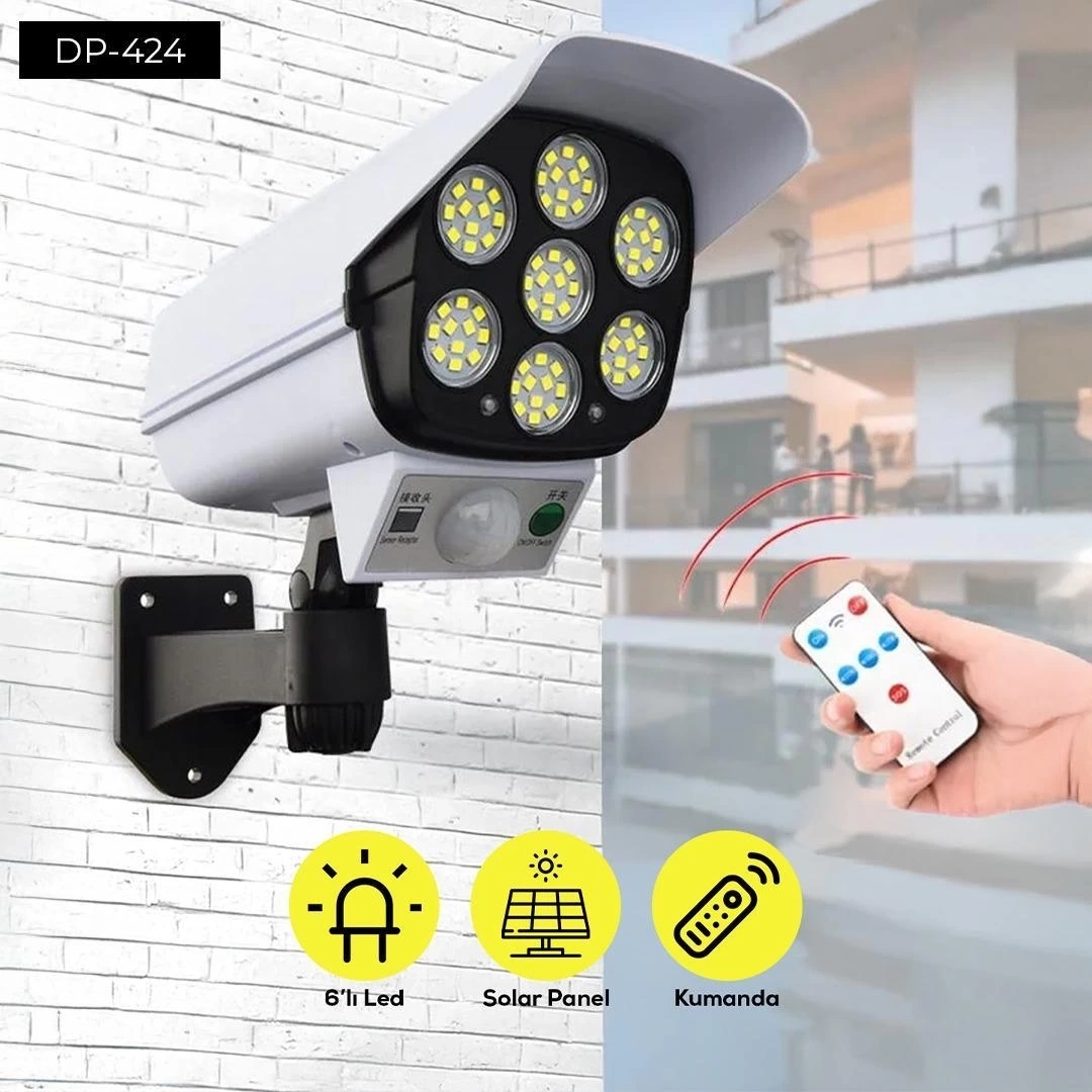 Dempower Kumandalı Güneş Enerjili 6lı Led ( Lisinya )