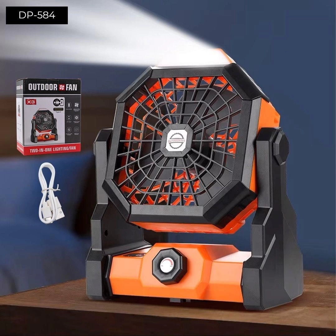 Dempower Mini Kare Ledli Fan ( Lisinya )