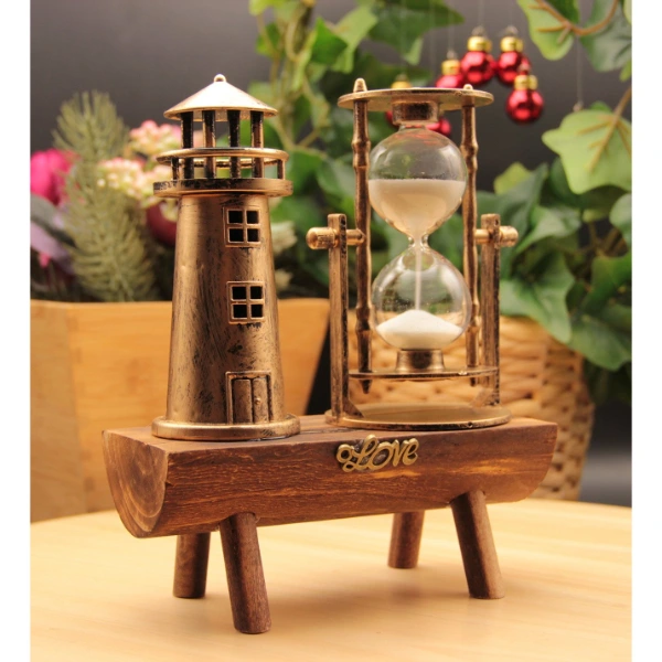 Deniz Feneri Biblolu Kum Saati ( Lisinya ) Deniz Feneri Biblolu Kum Saati ( Lisinya )