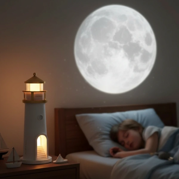 Deniz Feneri Projektör Gece Lambası ( Lisinya )