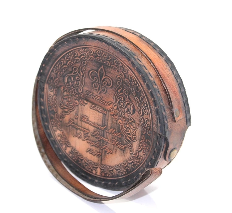 Deri Kılıflı Pirinç Pusula 15751a ( Lisinya )