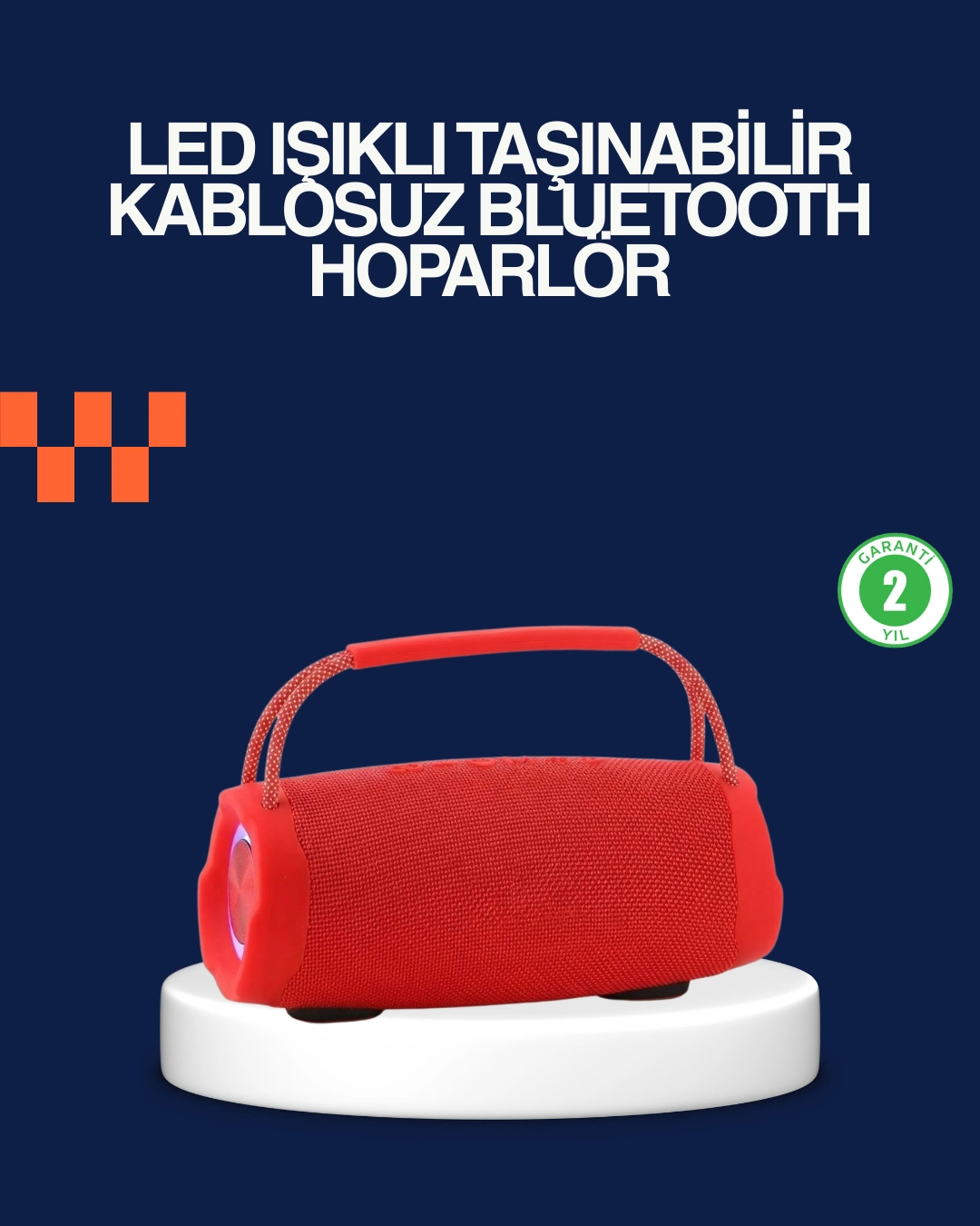 Derin Baslı Çift Hoparlörlü Taşınabilir Kablosuz Hoparlör ( Lisinya ) Derin Baslı Çift Hoparlörlü Taşınabilir Kablosuz Hoparlör ( Lisinya )