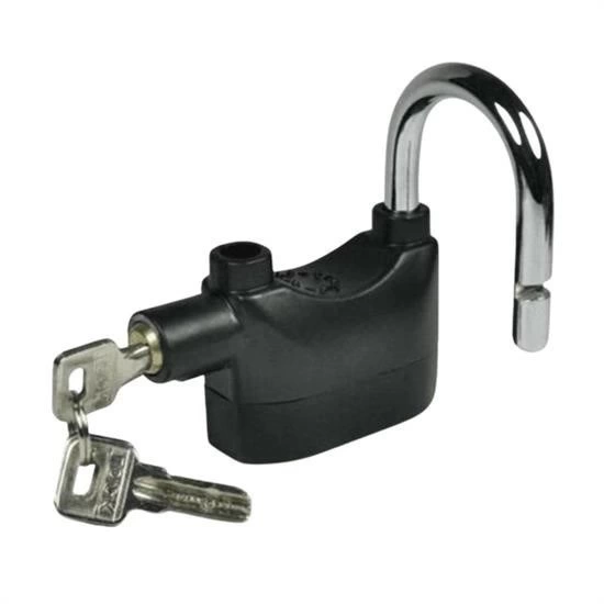 Desibel Siyah Alarmlı Çok Fonksiyonlu Ekstra Güvenlikli Kare Asma Dolap Kilidi ( Lisinya ) Desibel Siyah Alarmlı Çok Fonksiyonlu Ekstra Güvenlikli Kare Asma Dolap Kilidi ( Lisinya )