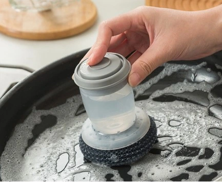 Deterjan Hazneli Telli Bulaşık Fırçası ( Lisinya ) Deterjan Hazneli Telli Bulaşık Fırçası ( Lisinya )