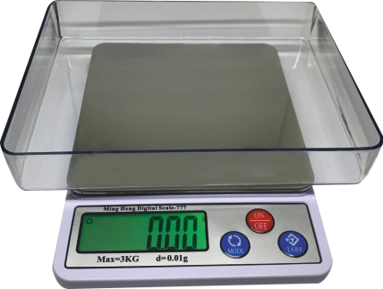 Diamond Dijital Göstergeli Profesyonel Hassas Terazi Mh-777 (3 Kg-0.01) ( Lisinya )