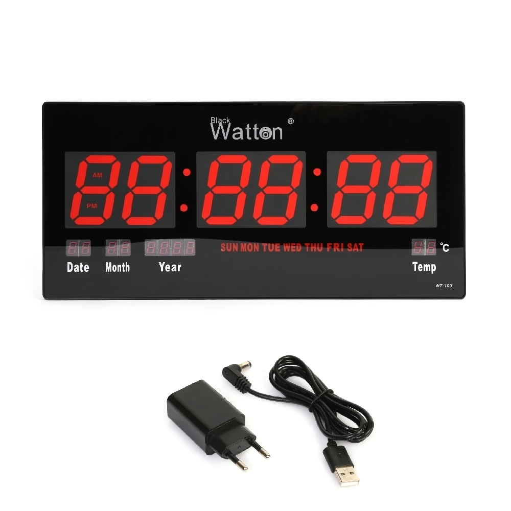 Dijital Duvar Ve Masa Saati  Wt-109 ( Lisinya )