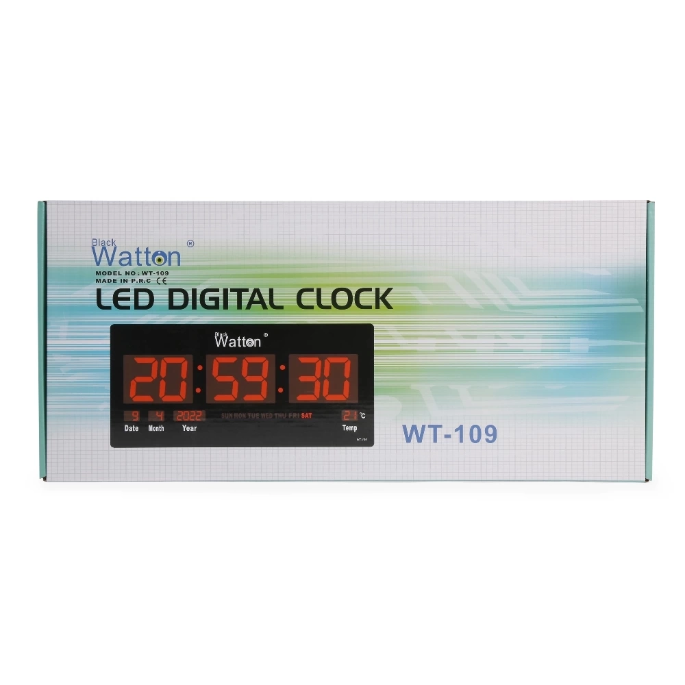 Dijital Duvar Ve Masa Saati Wt-109 ( Lisinya ) Dijital Duvar Ve Masa Saati Wt-109 ( Lisinya )