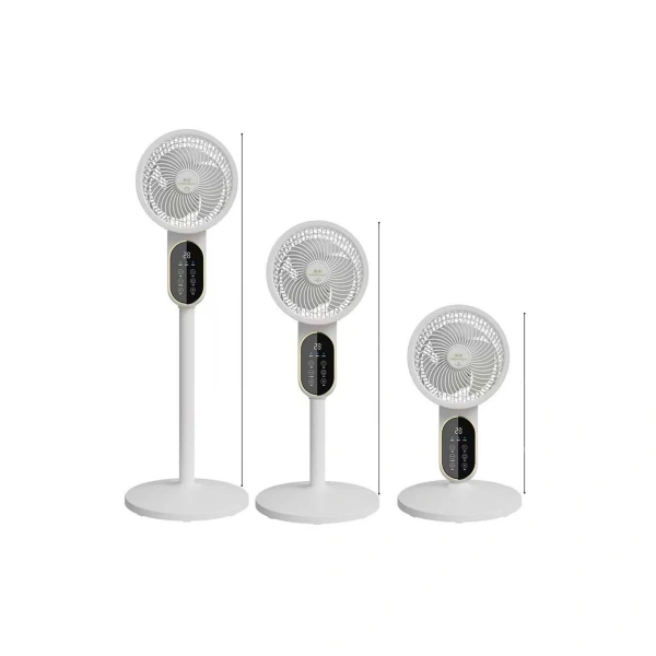 Dijital Ekranlı Uzaktan Kumandalı Ayaklı Vantilatör ( Lisinya )