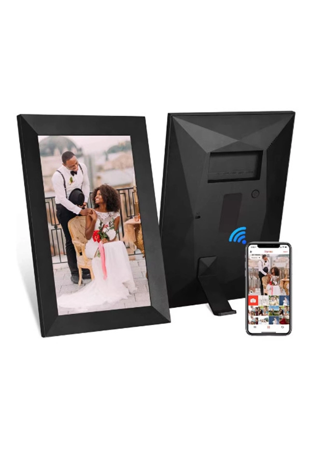 Dijital Fotoğraf Çerçevesi Kablosuz 10.1 İnç 32gb Dokunmatik Ekran, Uygulama Üzerinden Fotoğraf/video Paylaşımı ( Lisinya )