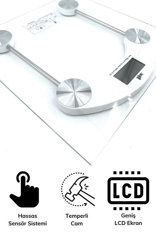 Dijital Kare Cam Baskül Darbelere Karşı Dayanıklı Terazi Yüksek Hassasiyetli Tartı Tf 1052 ( Lisinya ) Dijital Kare Cam Baskül Darbelere Karşı Dayanıklı Terazi Yüksek Hassasiyetli Tartı Tf 1052 ( Lisinya )