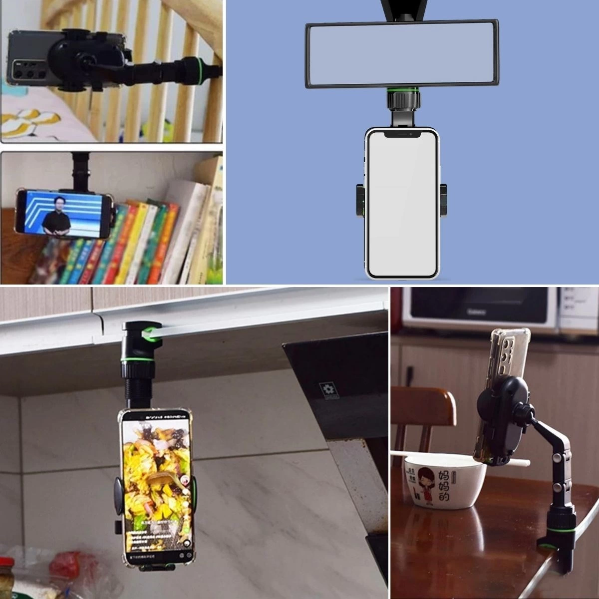 Dikiz Aynasına Takılabilen Eklemli Telefon Tutucu Aparat ( Lisinya ) Dikiz Aynasına Takılabilen Eklemli Telefon Tutucu Aparat ( Lisinya )