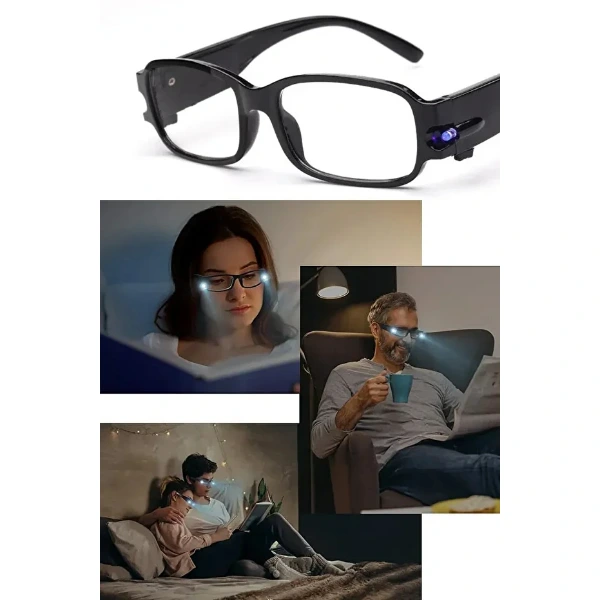 Dinlendirici Led Işıklı Okuma Gözlüğü ( Lisinya ) Dinlendirici Led Işıklı Okuma Gözlüğü ( Lisinya )