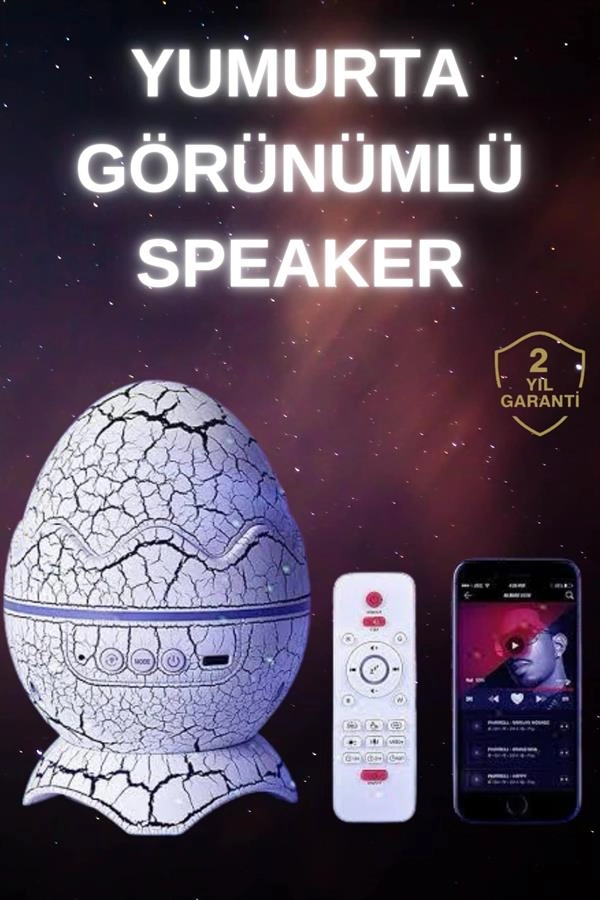Dinozor Speaker Renk Değiştirme Projeksiyon Modu Bluetooth Hoparlör Gece Lambası ( Lisinya ) Dinozor Speaker Renk Değiştirme Projeksiyon Modu Bluetooth Hoparlör Gece Lambası ( Lisinya )