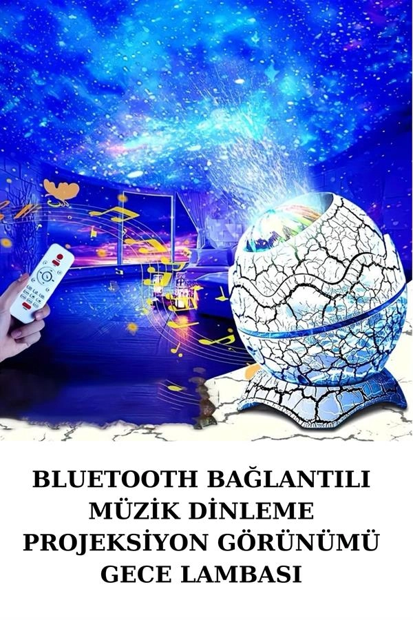 Dinozor Yumurtası Gece Masa Lambası Bluetooth Hoparlör 14 Renk Seçeneği ( Lisinya ) Dinozor Yumurtası Gece Masa Lambası Bluetooth Hoparlör 14 Renk Seçeneği ( Lisinya )