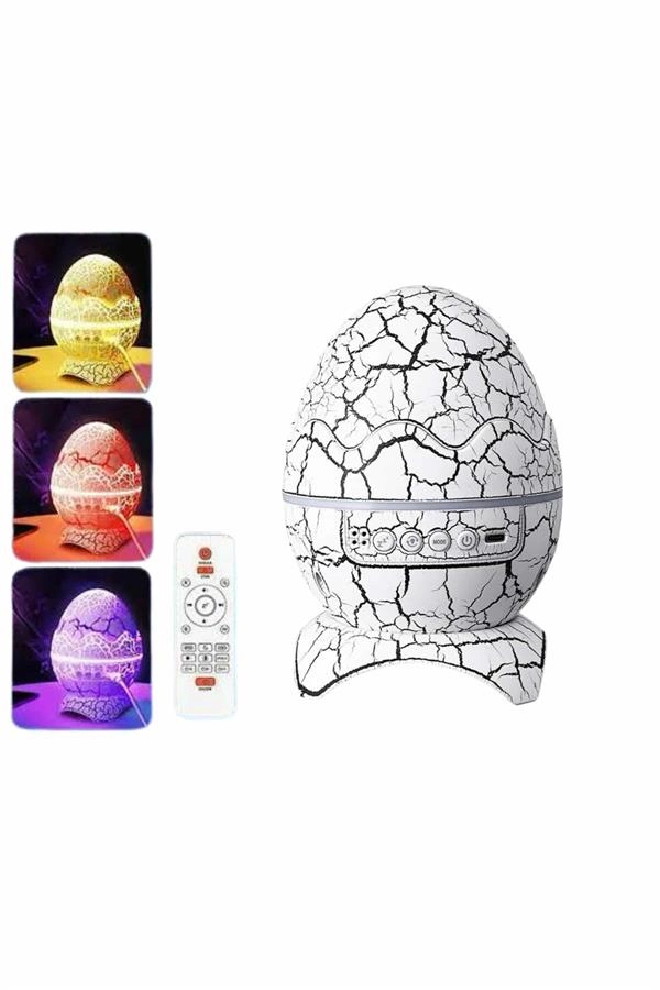 Dinozor Yumurtası Gece Masa Lambası Bluetooth Hoparlör 14 Renk Seçeneği ( Lisinya ) Dinozor Yumurtası Gece Masa Lambası Bluetooth Hoparlör 14 Renk Seçeneği ( Lisinya )