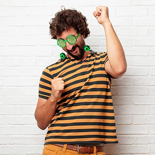 Disko Toplu Küpeli Parti Gözlüğü Yeşil Renk ( Lisinya ) Disko Toplu Küpeli Parti Gözlüğü Yeşil Renk ( Lisinya )