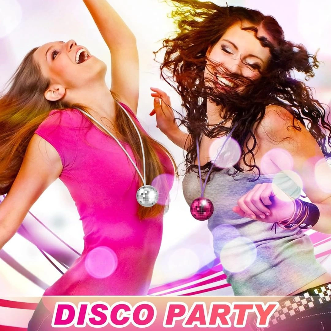 Disko Topu Kolye Seti 6 Adet ( Lisinya ) Disko Topu Kolye Seti 6 Adet ( Lisinya )