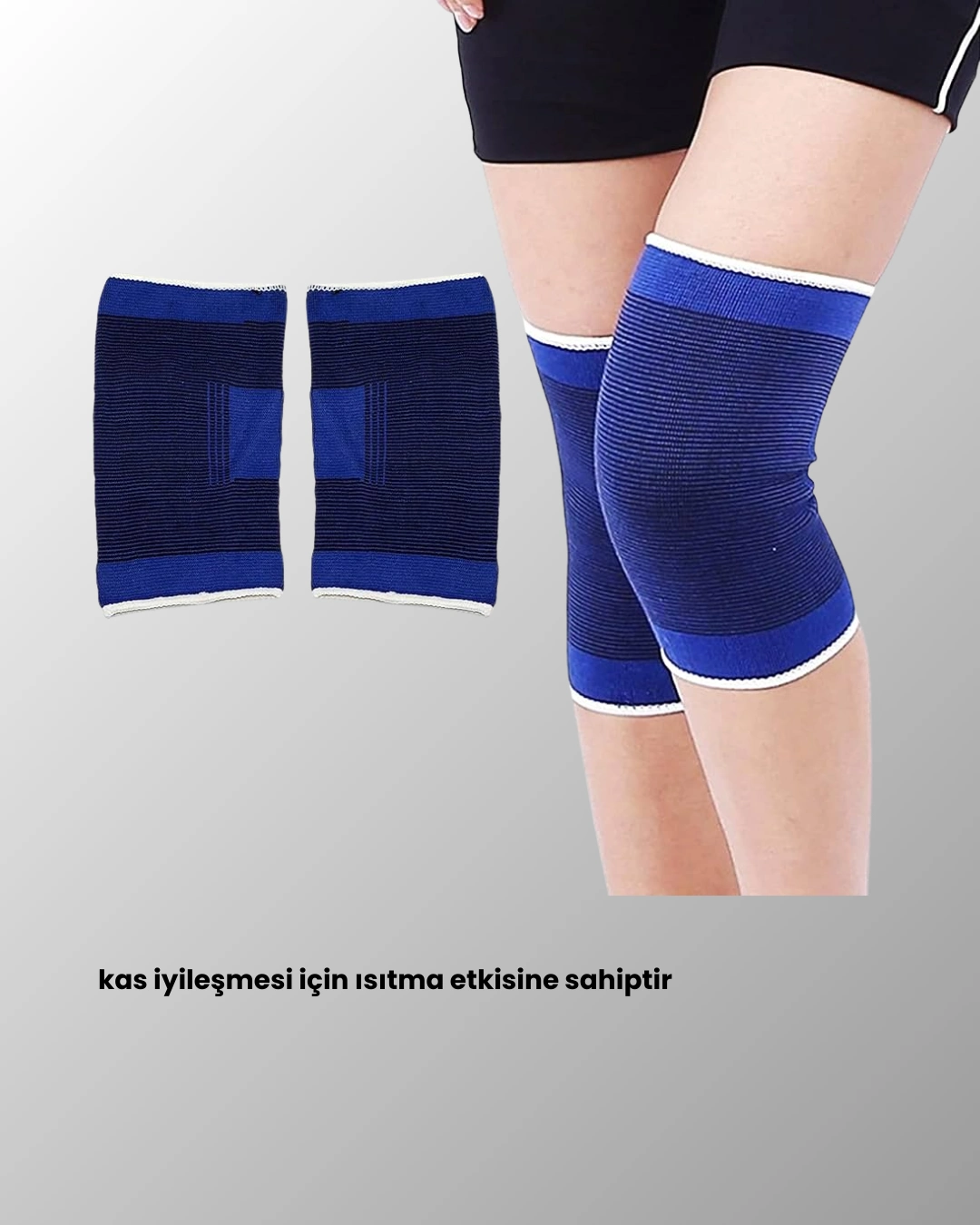 Diz Koruyucu Sporcu Bandajı Esnek Sıkı Destekli ( Lisinya ) Diz Koruyucu Sporcu Bandajı Esnek Sıkı Destekli ( Lisinya )