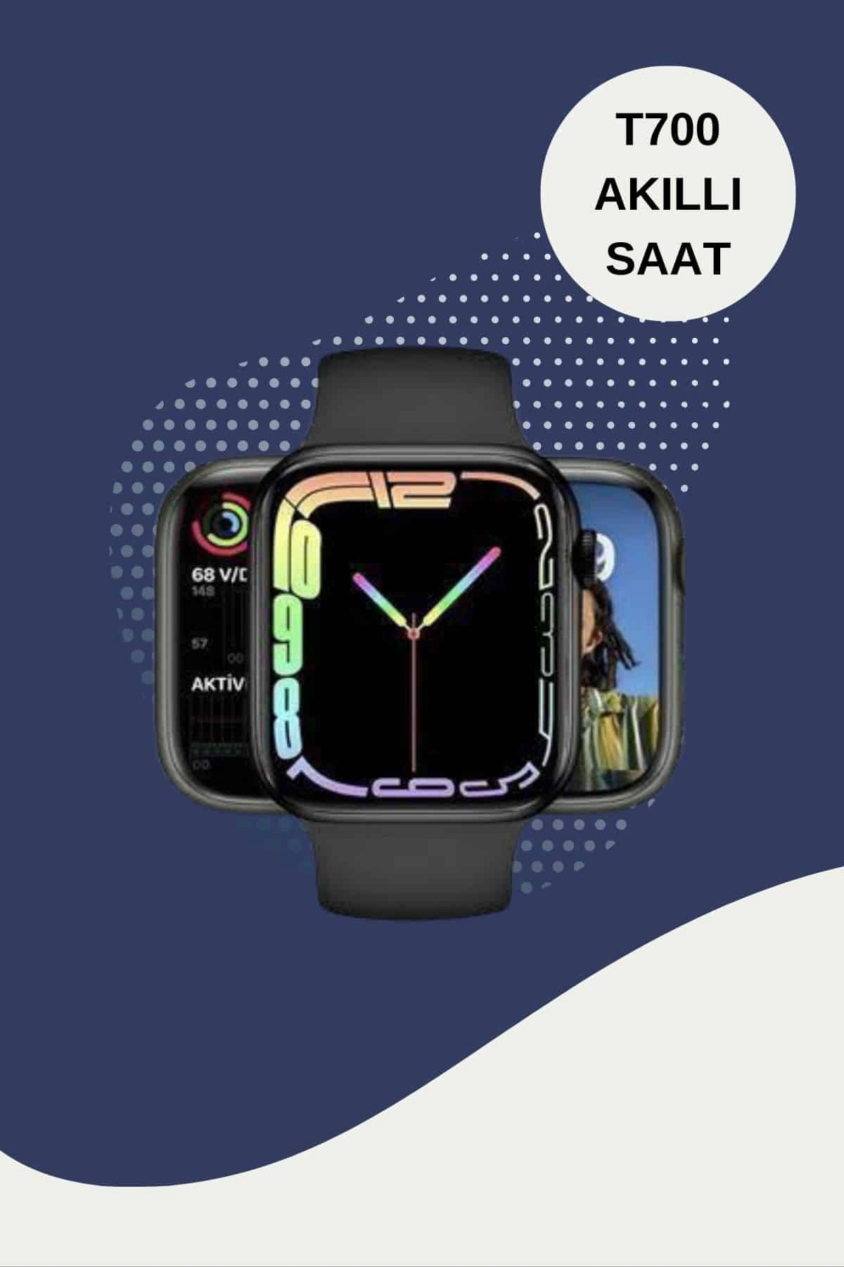 Dokunmatik Akıllı Saat Yeni Nesil Kulaklık Kampanyası Anc Özelliği Yüksek Ses Kaliteli ( Lisinya )