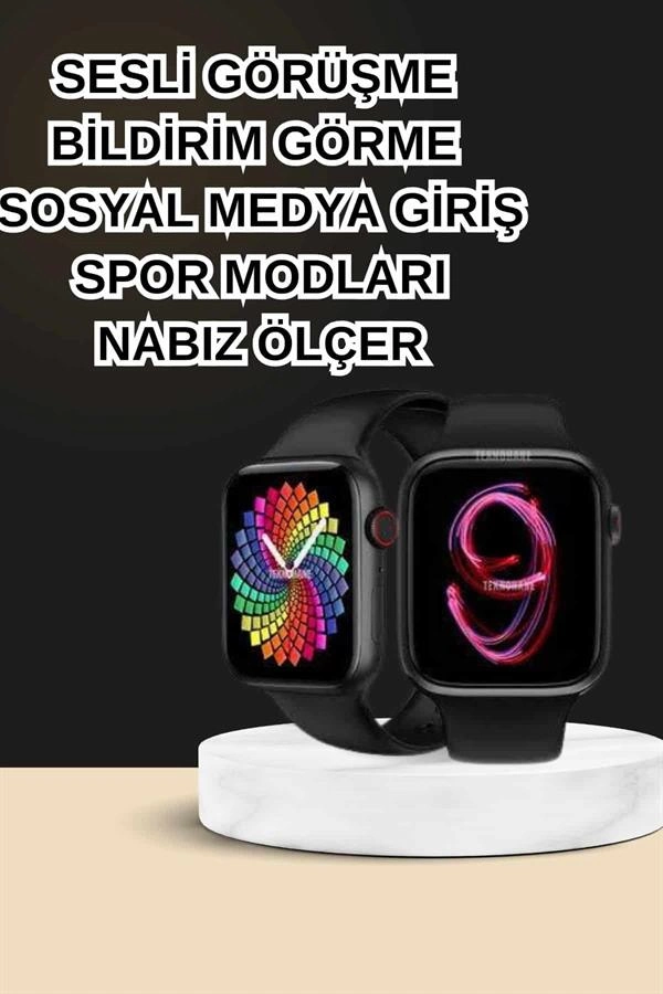 Dokunmatik Akıllı Saat Yeni Nesil Kulaklık Kampanyası Anc Özelliği Yüksek Ses Kaliteli ( Lisinya )