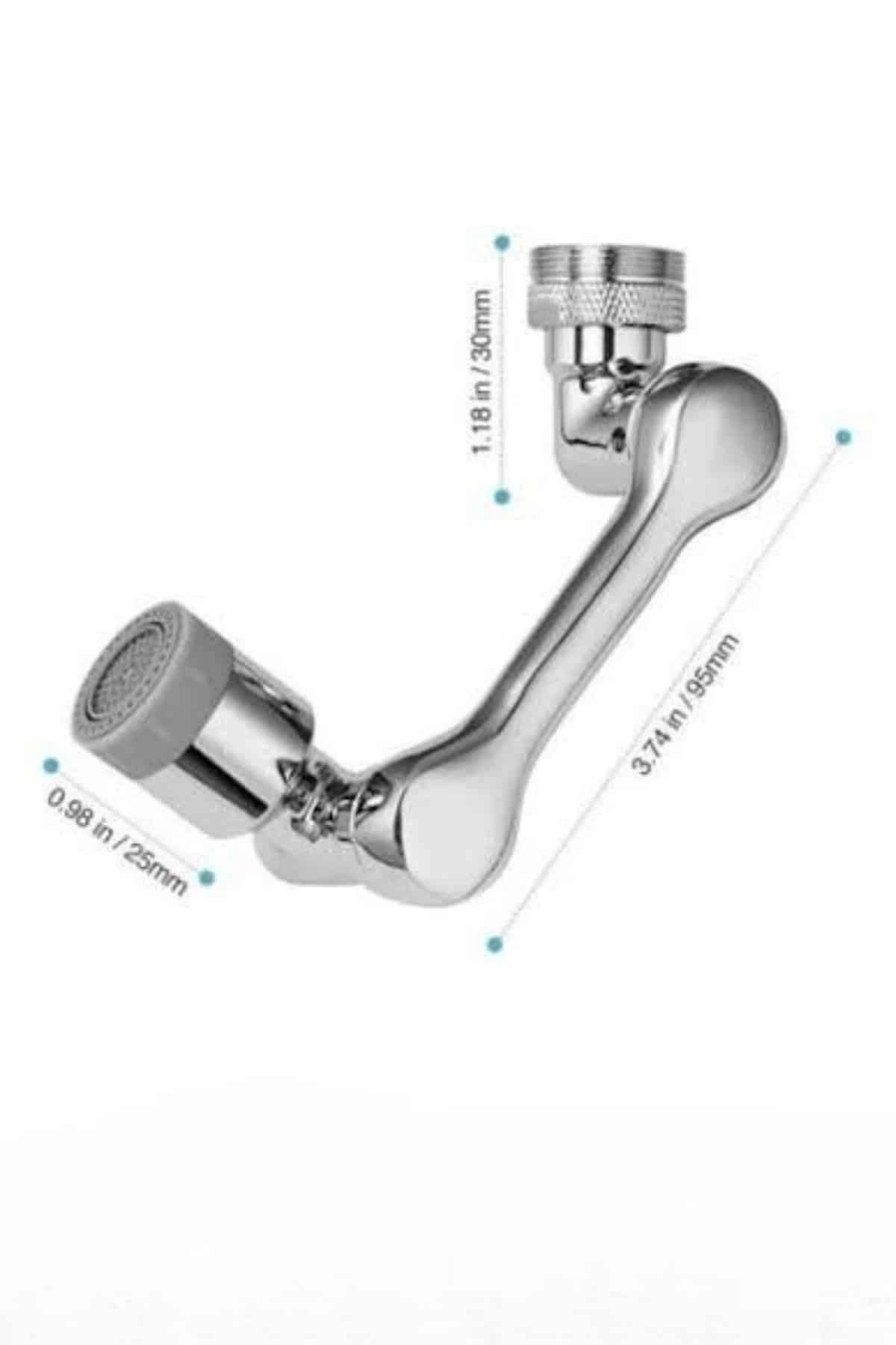 Dönebilen Musluk Başlığı Akrobat Mutfak Banyo Musluk Ucu Başlığı Oynar Başlıklı ( Lisinya ) Dönebilen Musluk Başlığı Akrobat Mutfak Banyo Musluk Ucu Başlığı Oynar Başlıklı ( Lisinya )