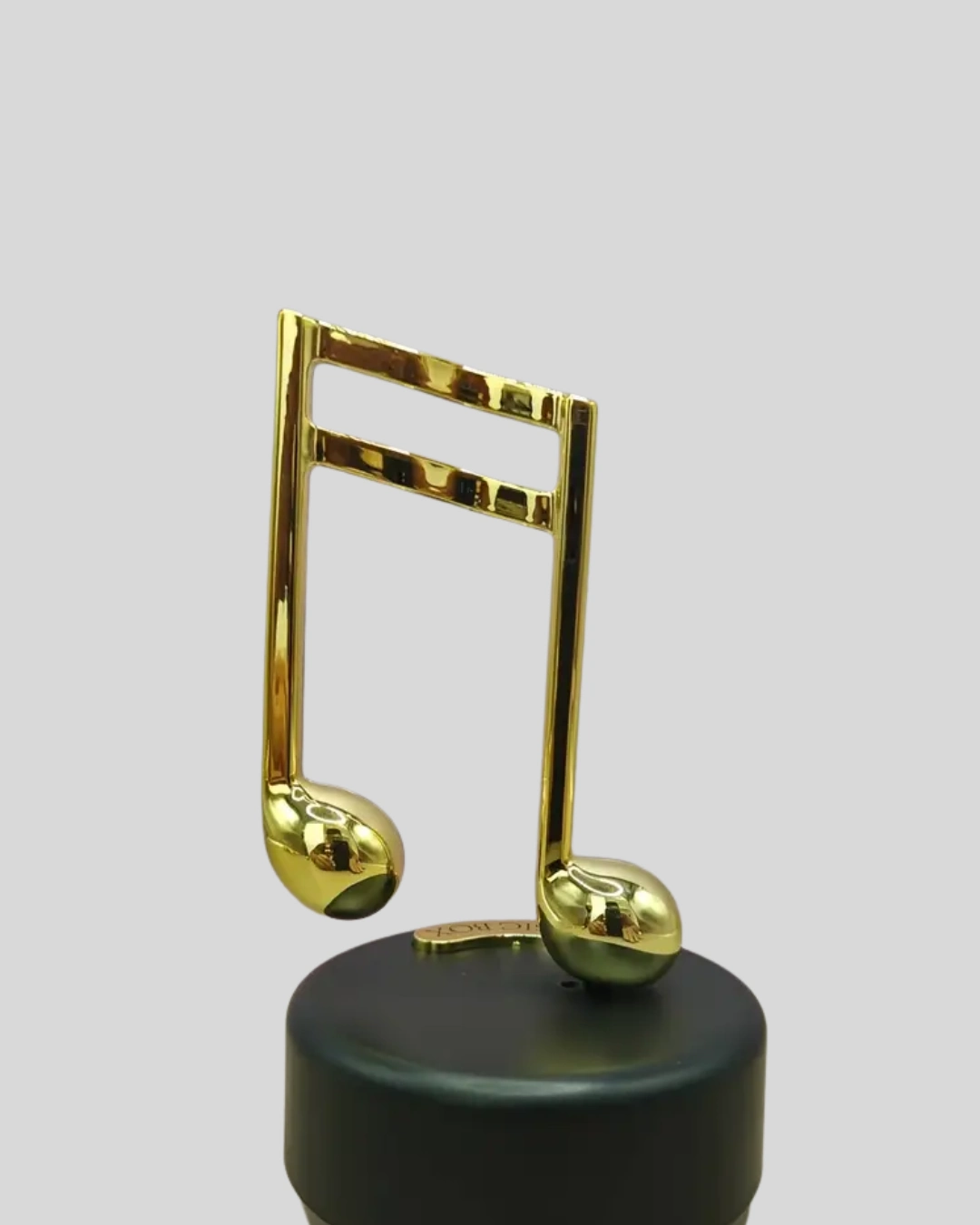 Dönen Nota Figürlü Müzik Box Işıltılı Dekoratif Tasarım ( Lisinya ) Dönen Nota Figürlü Müzik Box Işıltılı Dekoratif Tasarım ( Lisinya )