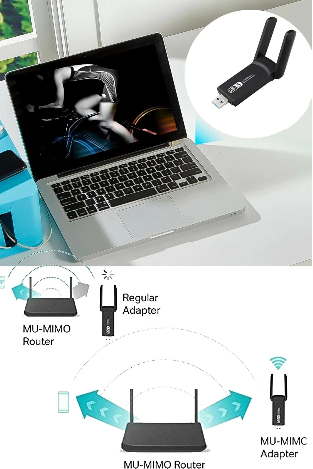 Dual Band Ac1200 Usb 3.0 Adaptör Kablosuz Kablosuz Yükseltici ( Lisinya ) Dual Band Ac1200 Usb 3.0 Adaptör Kablosuz Kablosuz Yükseltici ( Lisinya )