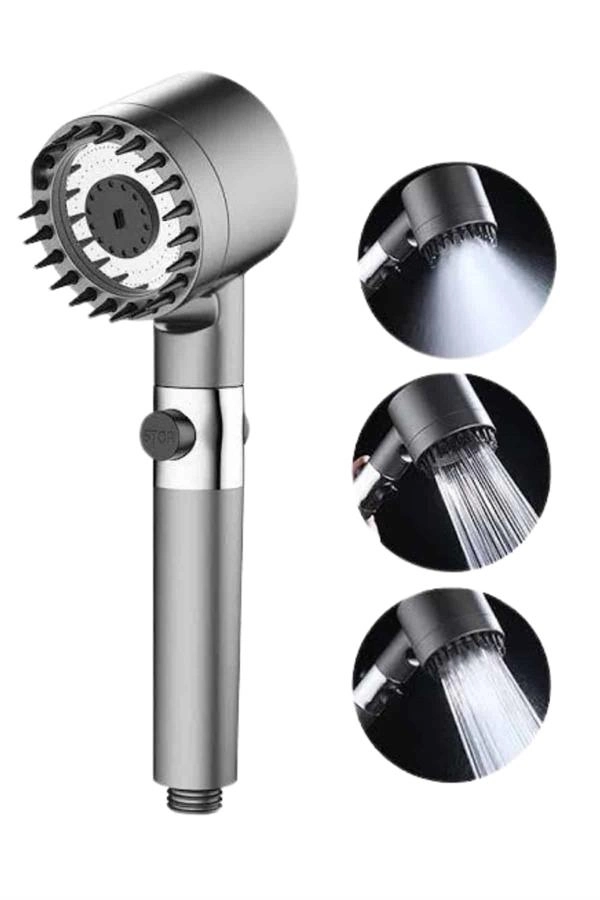 Duş Başlığı Profesyonel Masaj Başlıklı 3 Modlu Yeni Nesil Masaj Uçlu Su Tasarruflu ( Lisinya ) Duş Başlığı Profesyonel Masaj Başlıklı 3 Modlu Yeni Nesil Masaj Uçlu Su Tasarruflu ( Lisinya )
